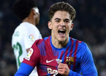 جافي مهدد بالغياب عن برشلونة أمام فاليكانو في الدوري الإسباني