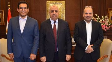 رئيس الإنتاج الإعلامي يستقبل الرئيس التنفيذي الجديد لـعرب سات لبحث التعاون المشترك