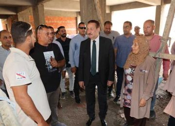 تكليفات بتسريع وتيرة العمل لإقامة مجمع مدارس البتانون الجديد بالمنوفية