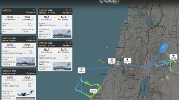 فلايت رادار يرصد طائرات عسكرية من ألمانيا وفرنسا تحلق فوق قطاع غزة شاهد