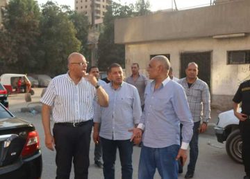 محافظ القليوبية يتابع أعمال النظافة ورفع التعديات بشرق شبرا الخيمة