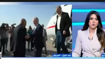 وصول وفد من مجلس الشيوخ الأمريكي إلى مطار العريش لزيارة معبر رفح وصول وفد من مجلس الشيوخ الأمريكي إلى مطار العريش لزيارة معبر رفح