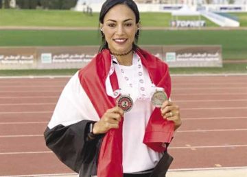  ألعاب القوى يهنئ بسنت حميدة بعد برونزية بياوستوك ببولندا