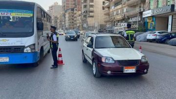 طوال اليوم.. المرور تواصل حملات المخدرات والكحوليات على السائقين