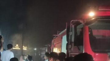 السيطرة على حريق بمصنع ملابس جاهزة في كفر الشيخ .. صور السيطرة على حريق بمصنع ملابس جاهزة في كفر الشيخ .. صور