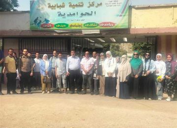 بالتعاون مع التحالف الوطني والجيزة.. جامعة القاهرة تطلق قافلة تنموية شاملة لمدينة الحوامدية