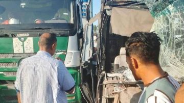 إصابة 20 شخصا في حادث تصادم على طريق الميناء بدمياط