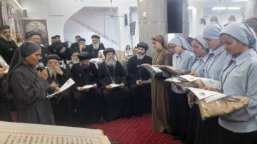 رسامة 6 قمامصة ومكرسة جدد بإيبارشية ديرمواس