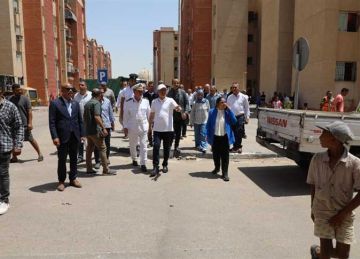 لليوم الثالث.. محافظ القاهرة يقود حملة لإعادة الانضباط لمدينة معا بحي السلام ثان