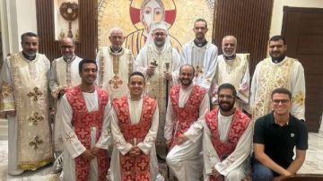 الأنبا مرقس يمنح درجة القارئ للشماس الإكليريكي ريمون عاطف الأنبا مرقس يمنح درجة القارئ للشماس الإكليريكي ريمون عاطف