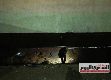  الثقب الأسود تحت كوبرى المنصورية.. الفتحات الخرسانية تتحول لوكر للخارجين عن القانون (معايشة)