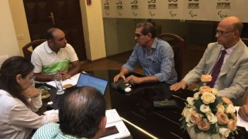 اللجنة البارالمبية تجتمع مع لجان رفع الأثقال وألعاب القوى استعدادا للموسم الجديد