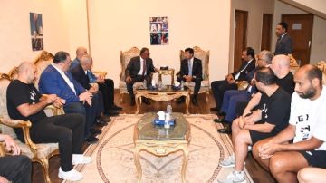 قبل خوض منافسات بطولة الأفروباسكت 2025 .. وزير الرياضة يلتقي منتخب مصر لكرة السلة