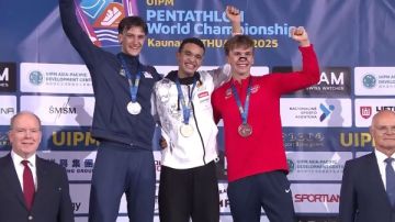 معتز وائل يتوج بذهبية تاريخية لمصر في بطولة العالم للخماسي الحديث