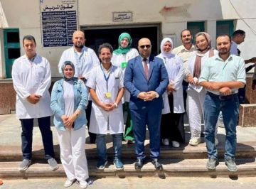 وكيل صحة الإسكندرية يتابع سير العمل بمستشفى برج العرب وكيل صحة الإسكندرية يتابع سير العمل بمستشفى برج العرب
