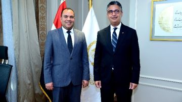 الدكتور شريف فاروق وزير التموين يصدر قرار بتعين أحمد عصام مساعدا للوزير التموين