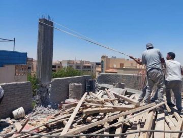 حملات مكبرة لإزالة المخالفات البنائية وقرارات غلق وتشميع بالشروق