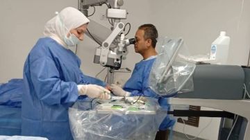 لإنهاء معاناة الانتظار..20 عملية مياه بيضاء خلال يوم بمستشفى نجع حمادى