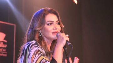 لقاء سويدان تعود بأغنية نهاية ظالمة بعد فترة بـ ساقية الصاوي .. صور