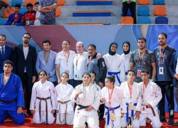 49 ميدالية لأبطال المشروع القومي للموهبة في البطولة العربية للجودو