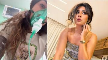 بقناع الأكسجين.. آيتن عامر تتعرض لوعكة صحية مفاجئة بقناع الأكسجين.. آيتن عامر تتعرض لوعكة صحية مفاجئة