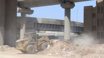 رفع 500 طن مخلفات من أسفل محور الفريق كمال عامر ومحيط مستشفى بولاق الدكرور