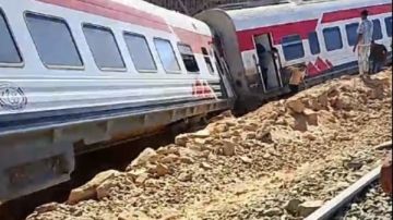 مطب هوائي.. مفاجأة مدوية عن سبب انقلاب عربات قطار مطروح