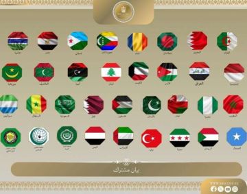 ننشر البيان المشترك لوزراء خارجية ٣١ دولة عربية وإسلامية والأمناء العامين ننشر البيان المشترك لوزراء خارجية ٣١ دولة عربية وإسلامية والأمناء العامين