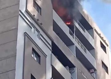 حريق يلتهم شقة سكنية بعقار في فلمنج شرق الإسكندرية (صور)