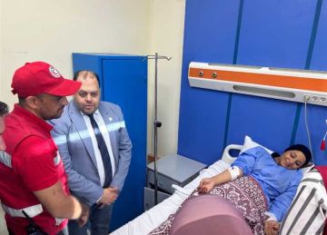 فاجعة الغرق الجماعي بشاطئ أبوتلات.. وفد الهلال الأحمر يزور مصابات الحادث بالإسكندرية