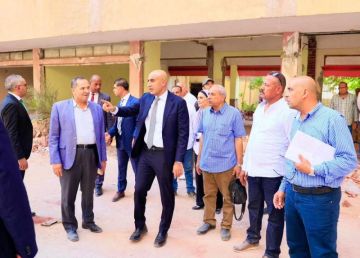 وزير التربية والتعليم يتفقد أعمال التجهيزات لتحويل مدرستين بغمرة والقصر العيني إلى مدارس مصرية يابانية وزير التربية والتعليم يتفقد أعمال التجهيزات لتحويل مدرستين بغمرة والقصر العيني إلى مدارس مصرية يابانية