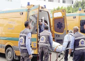 إصابة 11 شخصا في 3 حوادث طرق متفرقة بأسوان