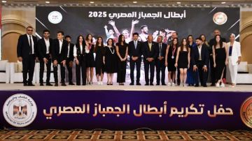 بعد تتويجهم بميداليات دولية وأفريقية.. وزير الرياضة يكرم منتخب مصر للجمباز الفني والايقاعي