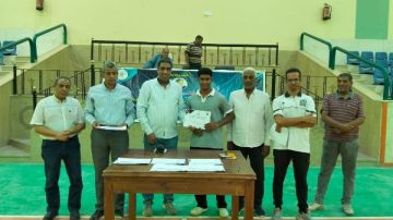 جنوب الوادى تحتفل بتوزيع جوائز بطولة الألعاب الفردية كراتيه وتنس الطاولة جنوب الوادى تحتفل بتوزيع جوائز بطولة الألعاب الفردية كراتيه وتنس الطاولة