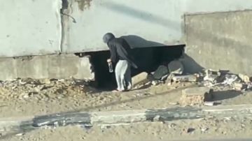 مصدر أمني: فحص فيديو الثقب الأسود أسفل أحد الكباري خاص مصدر أمني: فحص فيديو الثقب الأسود أسفل أحد الكباري خاص
