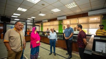 جولة ميدانية لرئيس شركة مياه الإسكندرية لمتابعة الأداء وتحسين مستوى الخدمات