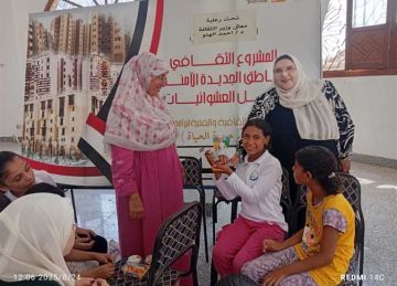 محافظة القاهرة تنظم عدة فعاليات للأطفال بمدينة معا بحي السلام ثان