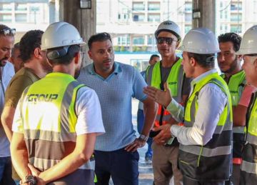  بينها مجمع الاسكواش وملاعب الليزر .. سموحة يسابق الزمن للانتهاء من 10 مشروعات (صور)