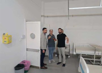 رئيس الطب العلاجي بـ الصحة في زيارة لمطروح لبحث احتياجات مستشفى رأس الحكمة المركزي