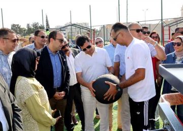 وزير الشباب و الرياضة يشهد اللقاء الختامي للمشروع القومي للياقة البدنية