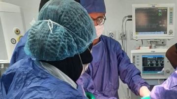 إنقاذ حياة طفلة رضيعة تعاني من انسداد معوي بالمنوفية إنقاذ حياة طفلة رضيعة تعاني من انسداد معوي بالمنوفية