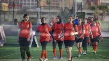 طاقم محكمات مصريات يشاركن في التصفيات المؤهلة لدوري الأبطال للكرة النسائية