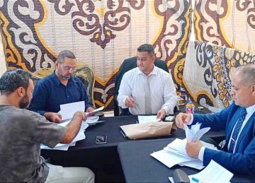 غلق باب الاقتراع وبدء فرز الأصوات في انتخابات نقابة القراء (صور)