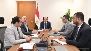 وزير الري يتابع مستهدفات الجيل الثاني لمنظومة الري 2.0 لتعزيز الإدارة الذكية للمياه وزير الري يتابع مستهدفات الجيل الثاني لمنظومة الري 2.0 لتعزيز الإدارة الذكية للمياه