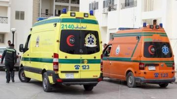 البحيرة .. إصابة 6 أشخاص إثر حادث تصادم سيارتين على الطريق الصحراوي البحيرة .. إصابة 6 أشخاص إثر حادث تصادم سيارتين على الطريق الصحراوي