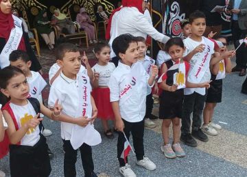  انزل شارك .. أطفال الغربية يحثون المواطنين على المشاركة في انتخابات مجلس الشيوخ