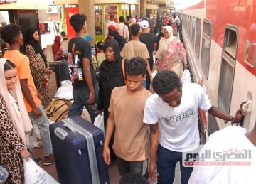 غدا.. انطلاق القطار الخامس للعودة الطوعية للسودانيين من محطة مصر (تفاصيل) غدا.. انطلاق القطار الخامس للعودة الطوعية للسودانيين من محطة مصر (تفاصيل)