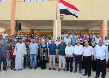 محافظ المنيا يتابع إحلال وتجديد مدرسة الاتلات للتعليم الأساسي