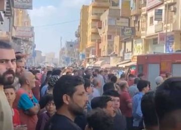 حريق هائل يلتهم عمارة سكنية في الباجور.. وإصابة 3 عمال بمطعم كشري