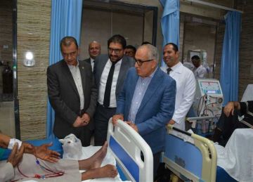 لمتابعة تحسين الخدمة الطبية.. تفاصيل زيارة رئيس هيئة التأمين الصحي إلى الغربية لمتابعة تحسين الخدمة الطبية.. تفاصيل زيارة رئيس هيئة التأمين الصحي إلى الغربية